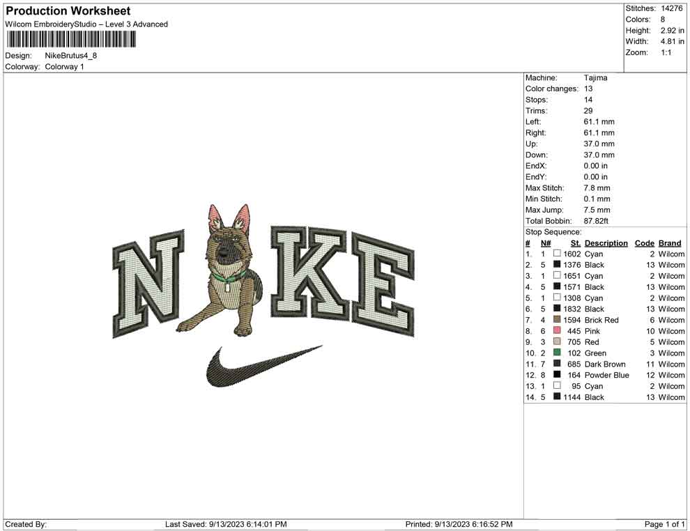 Nike Brutus