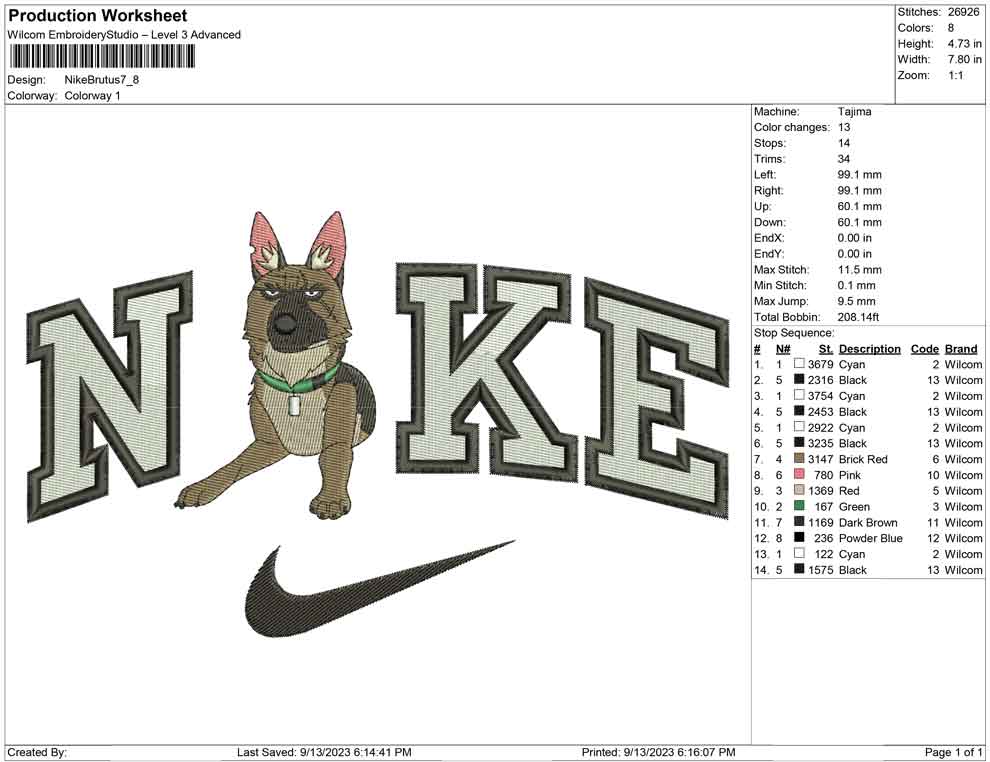 Nike Brutus
