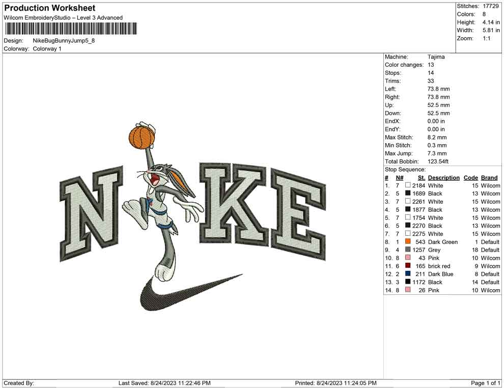Nike Bugs Bunny Jump