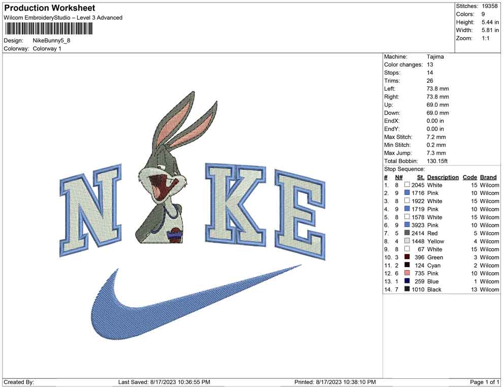 Nike bunny