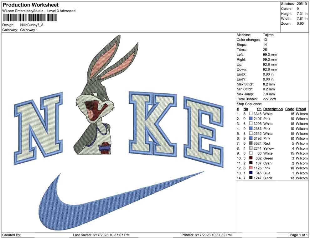 Nike bunny