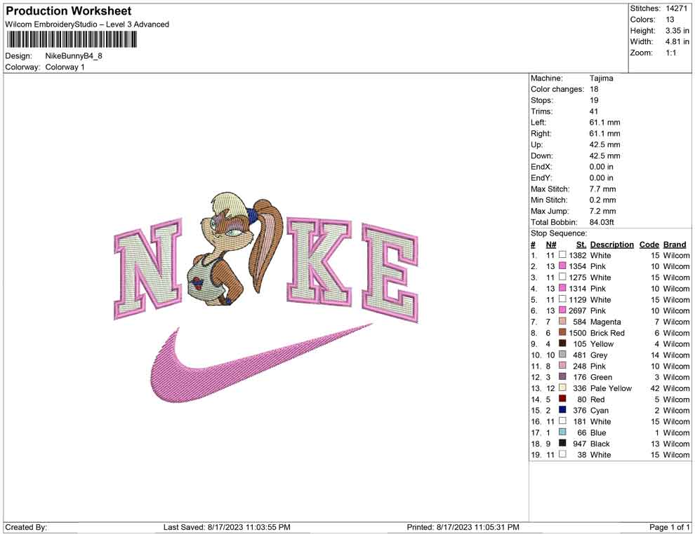 Nike bunny B