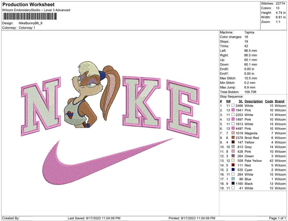 Nike bunny B