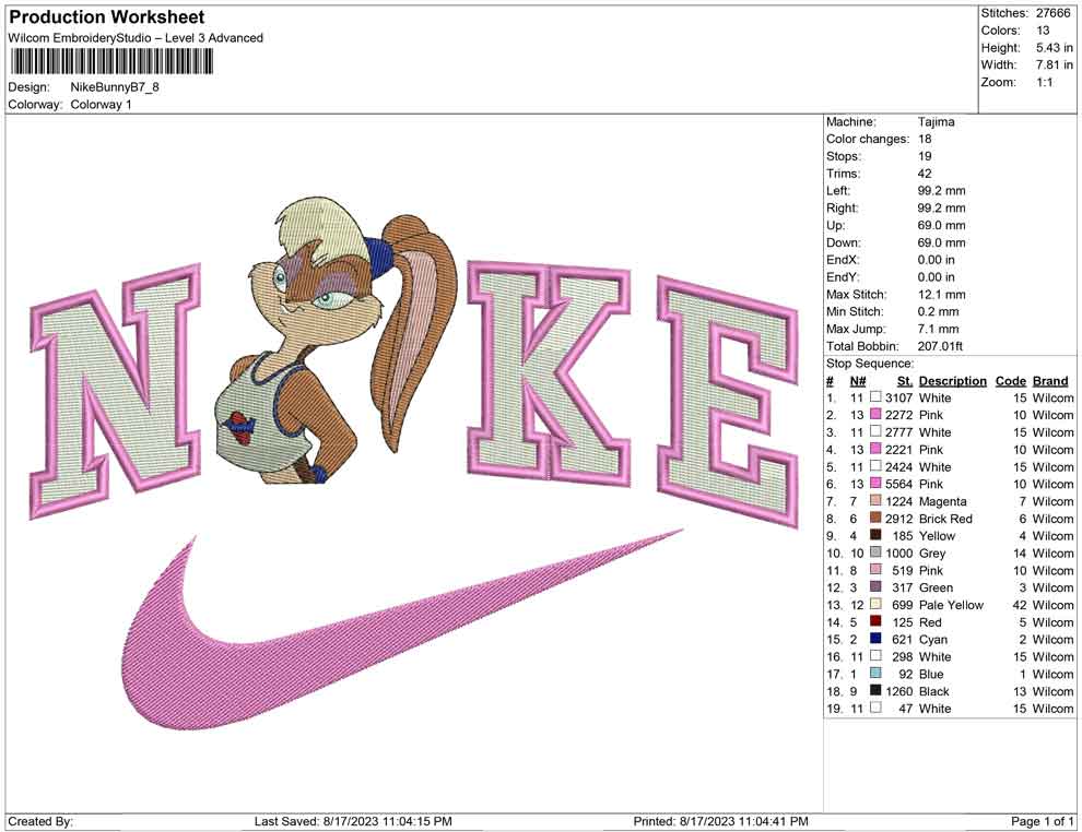 Nike bunny B