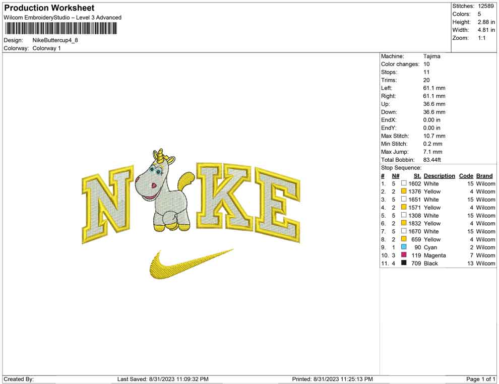 Nike Buttercup