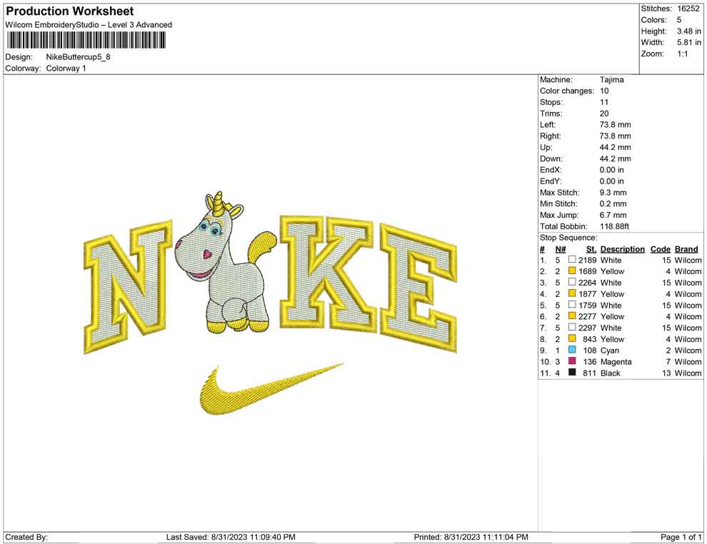 Nike Buttercup