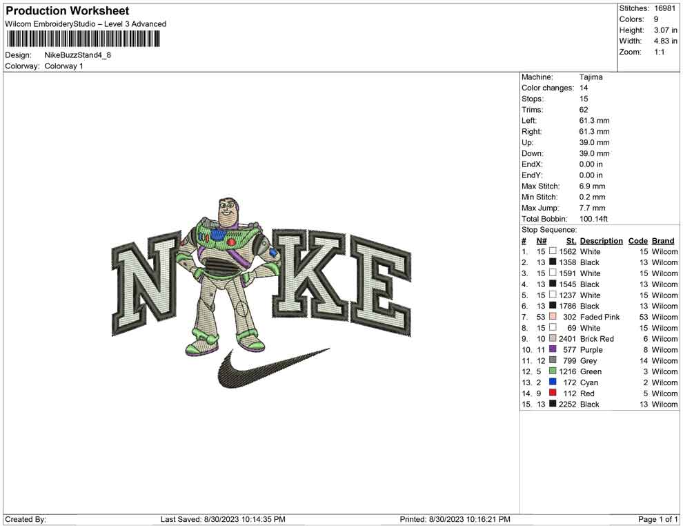 Nike Buzz Stand