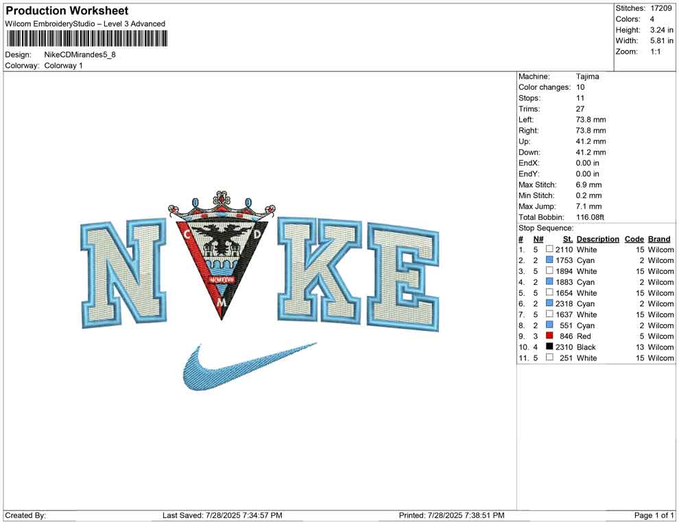 Nike CD Mirandes
