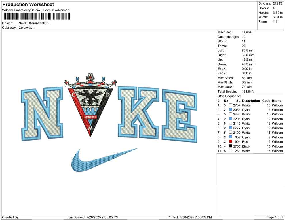 Nike CD Mirandes