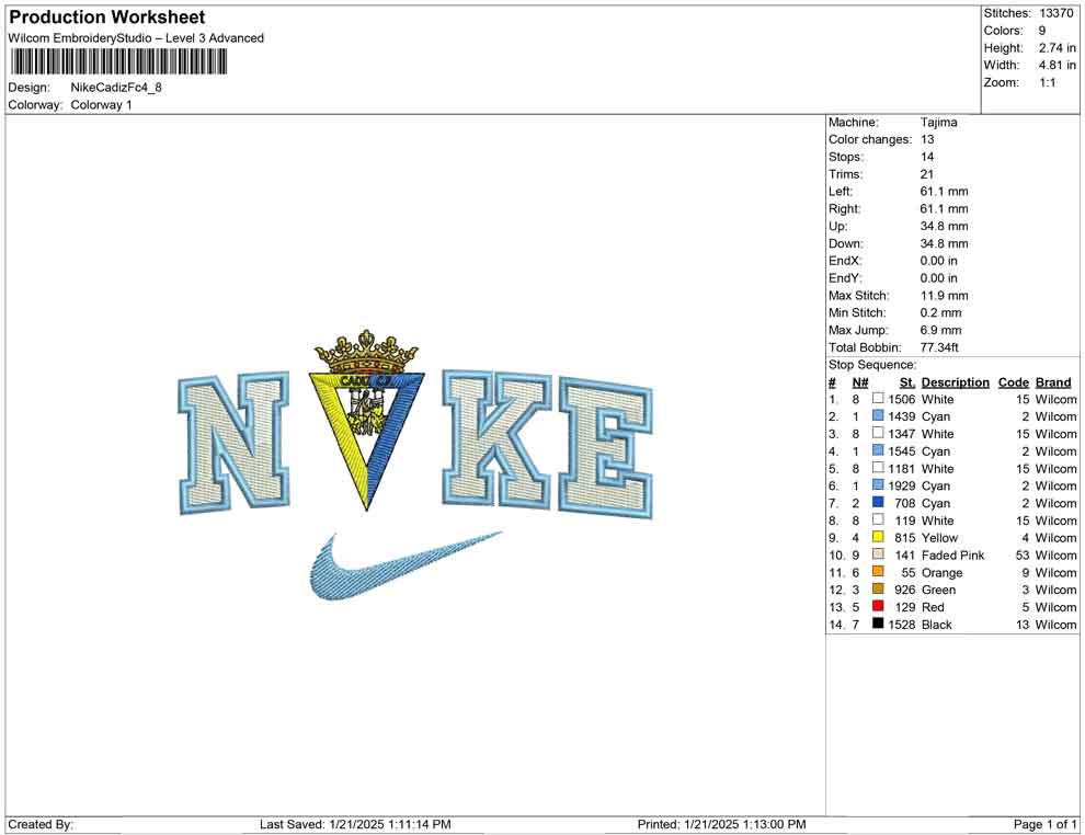 Nike Cadiz Fc