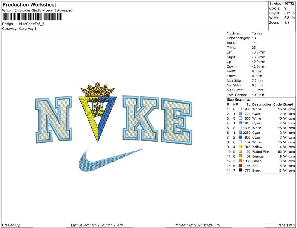 Nike Cadiz Fc