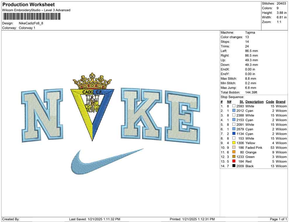 Nike Cadiz Fc