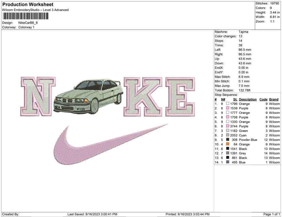 Nike Car B