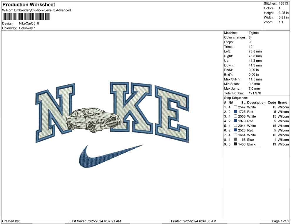 Nike Car C