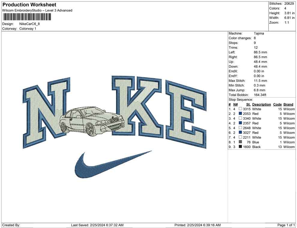 Nike Car C