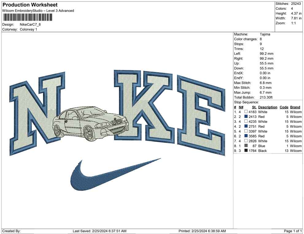 Nike Car C