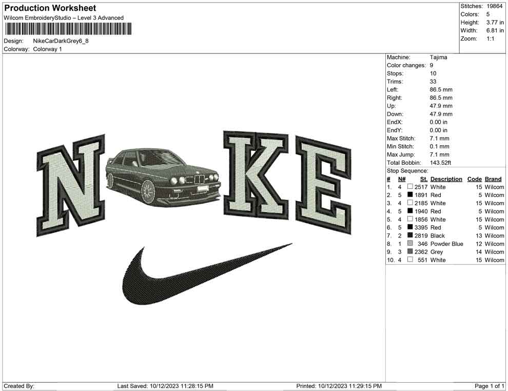 Nike Car Dark grey