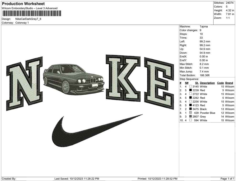 Nike Car Dark grey