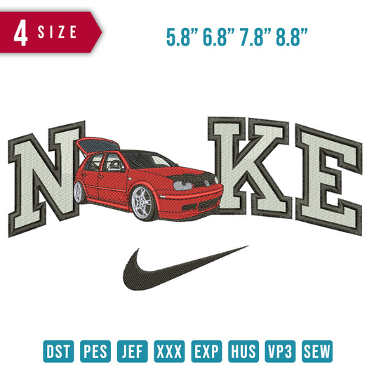 Nike Car open back door