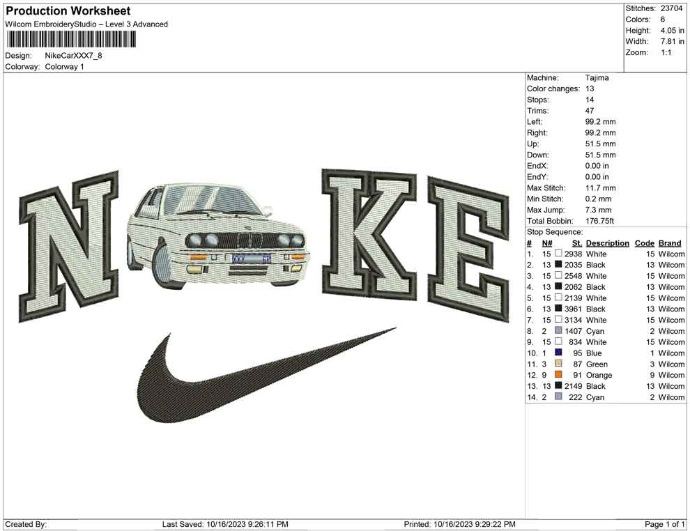 Nike Car xxx