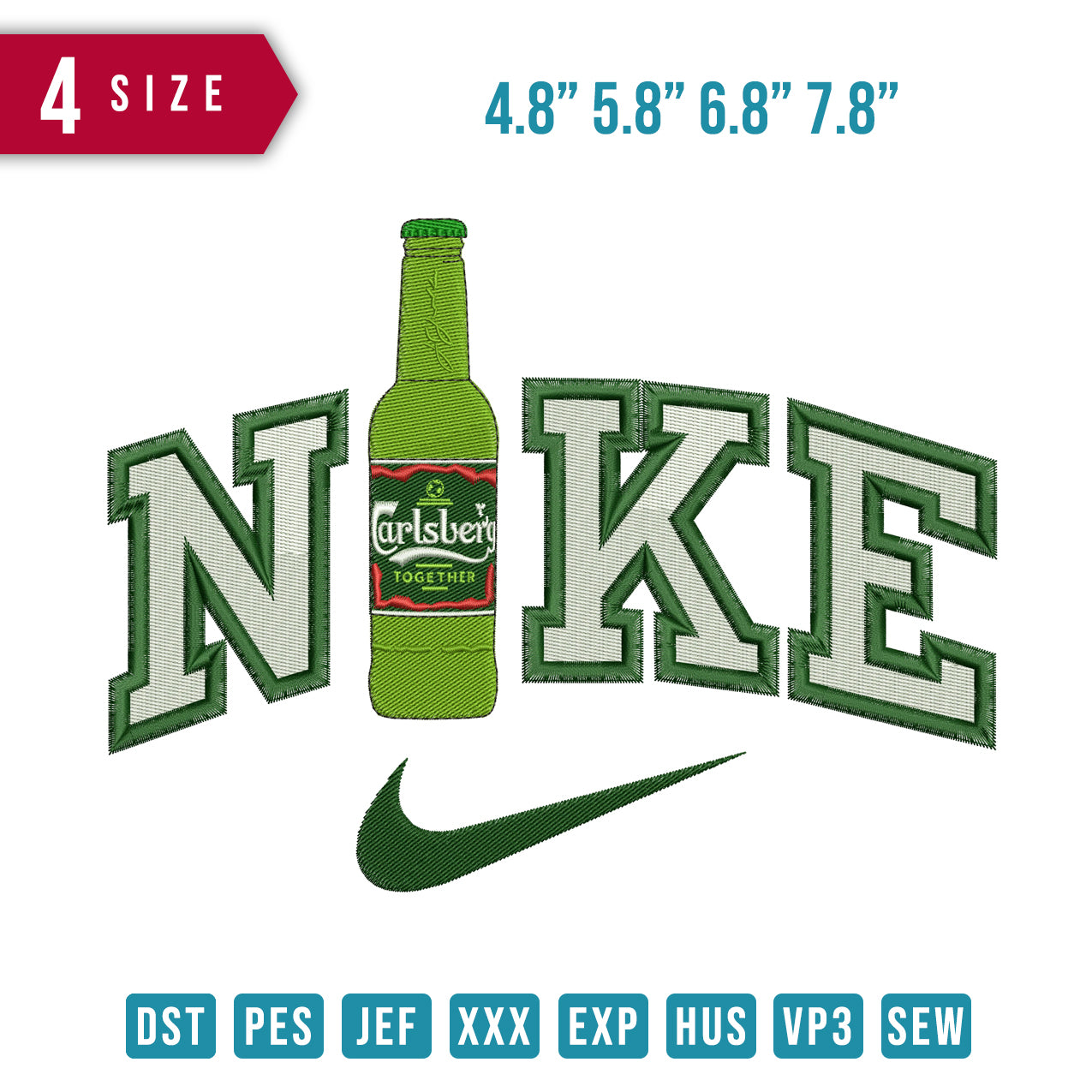 Nike Carlsberg Bottle
