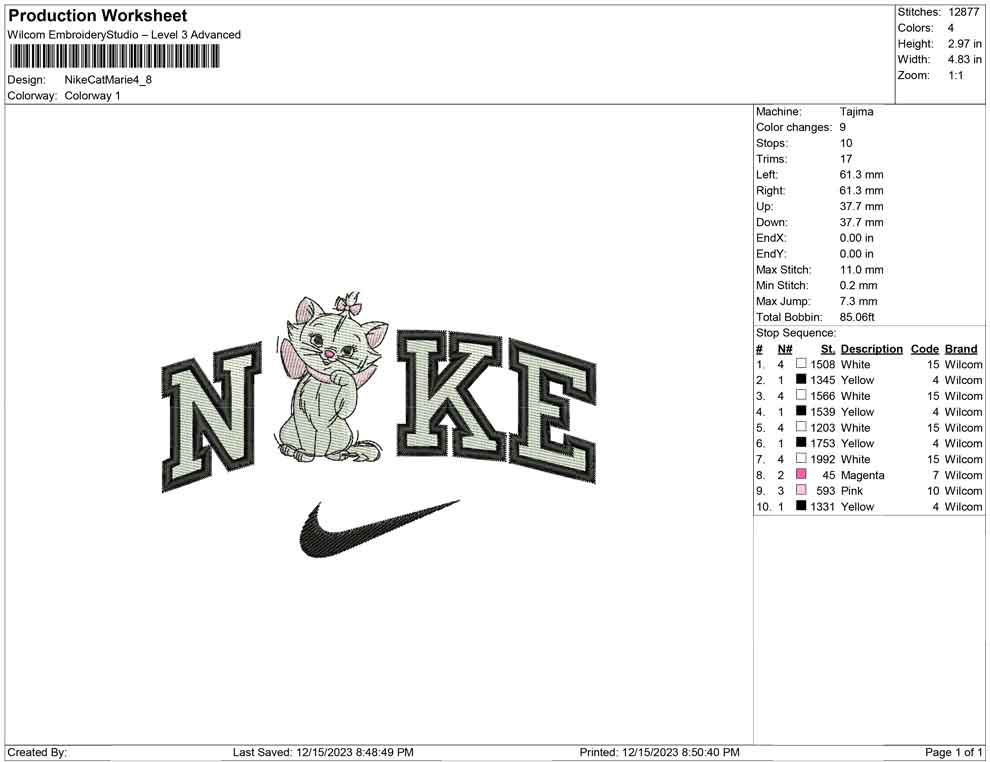 Nike Cat Marie