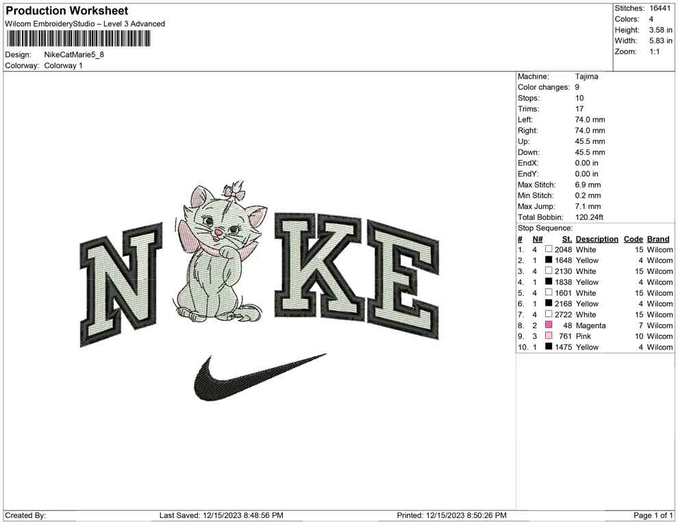 Nike Cat Marie