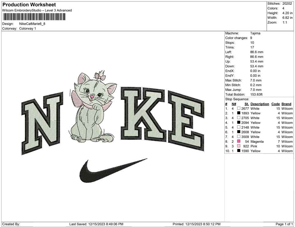 Nike Cat Marie