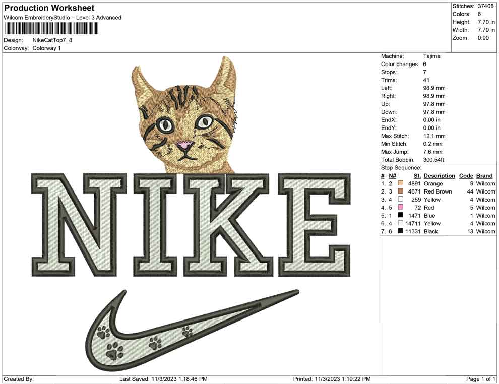 Nike Cat top
