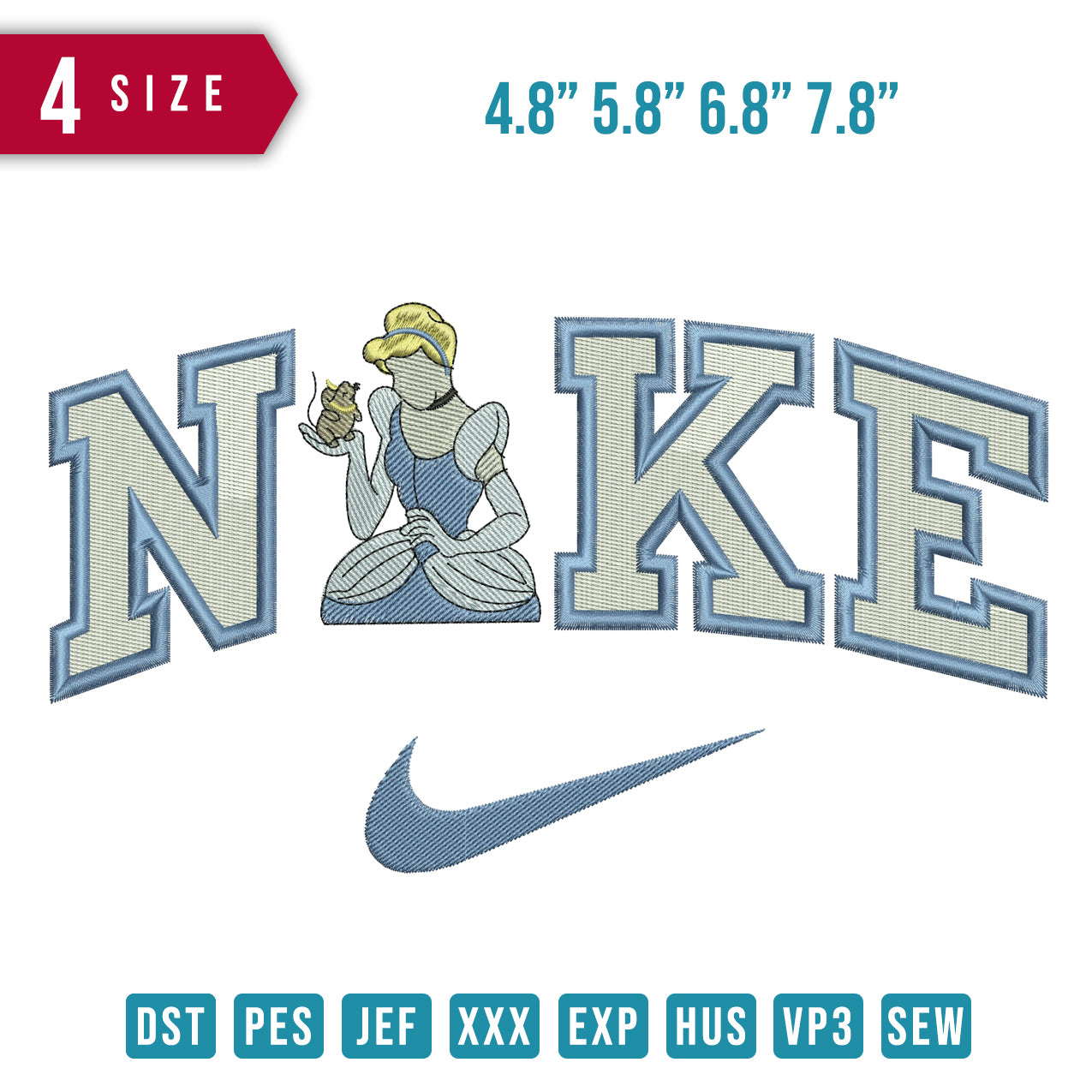 Nike Cinderella with mouse