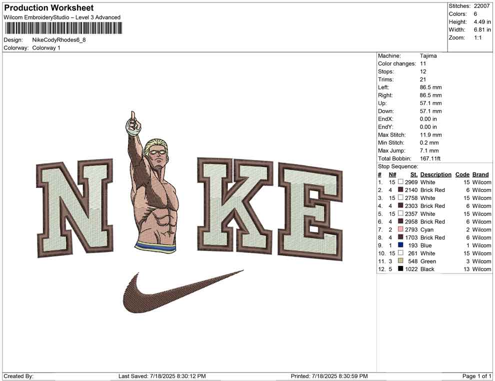Nike Cody Rhodes