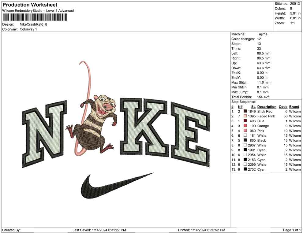 Nike Crash Rat