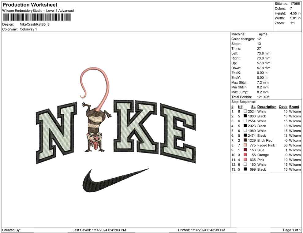 Nike Crash Rat B