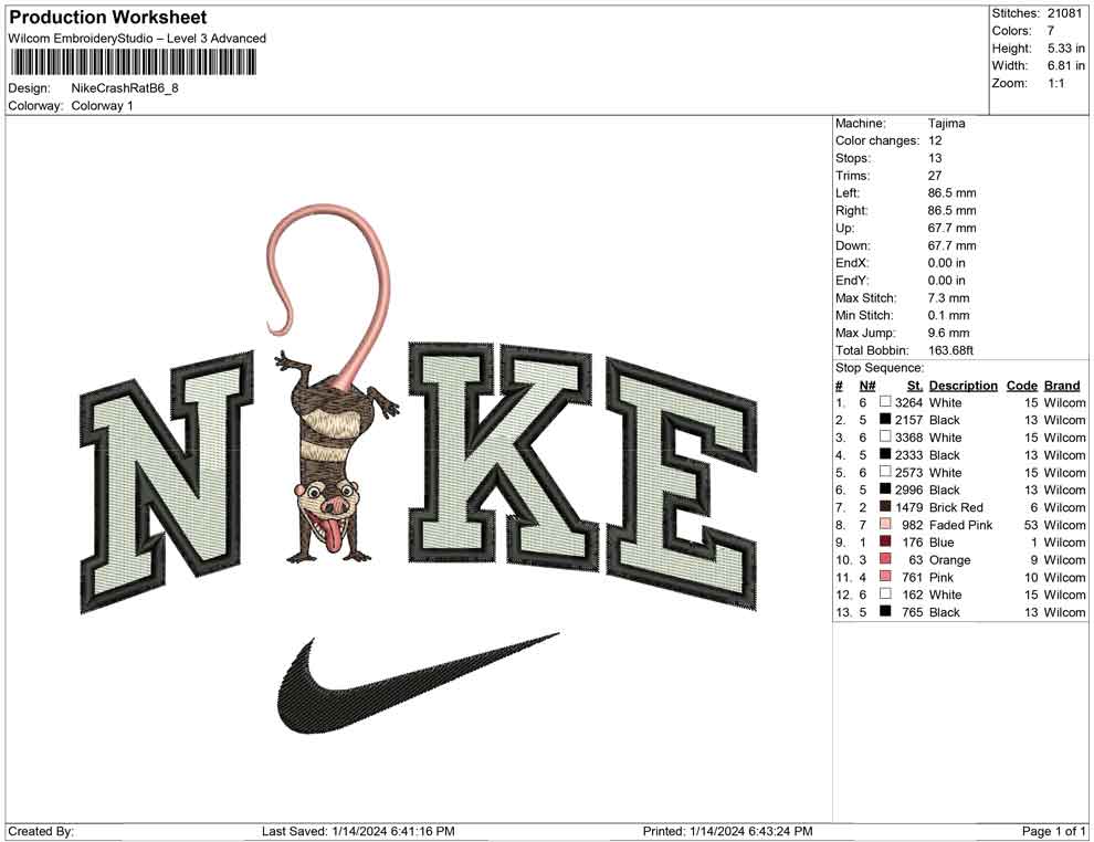 Nike Crash Rat B