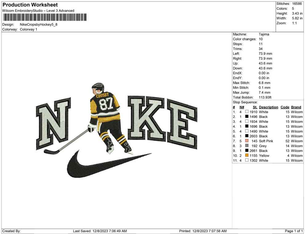 Nike Cropsby Hockey
