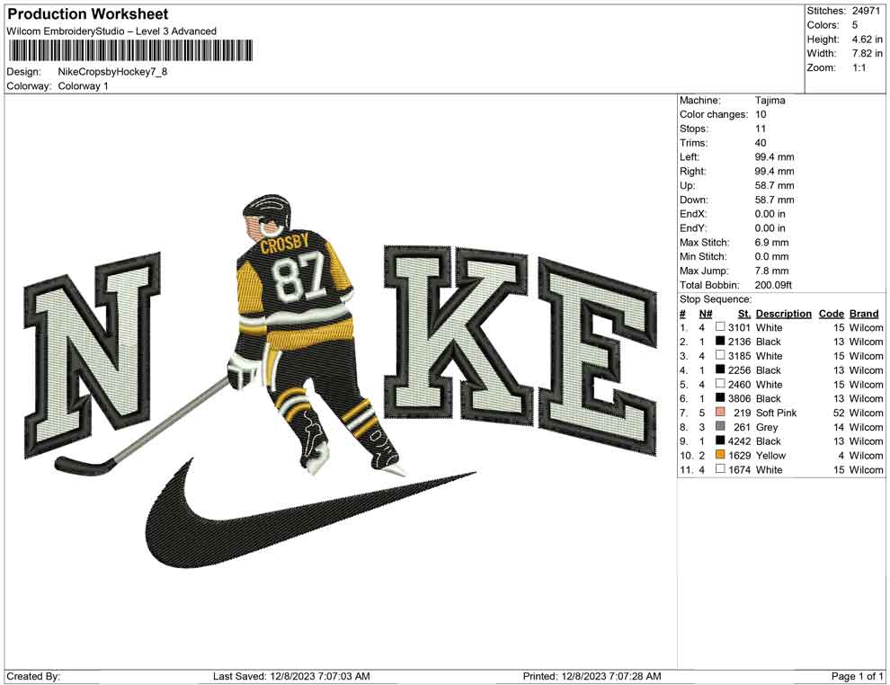 Nike Cropsby Hockey