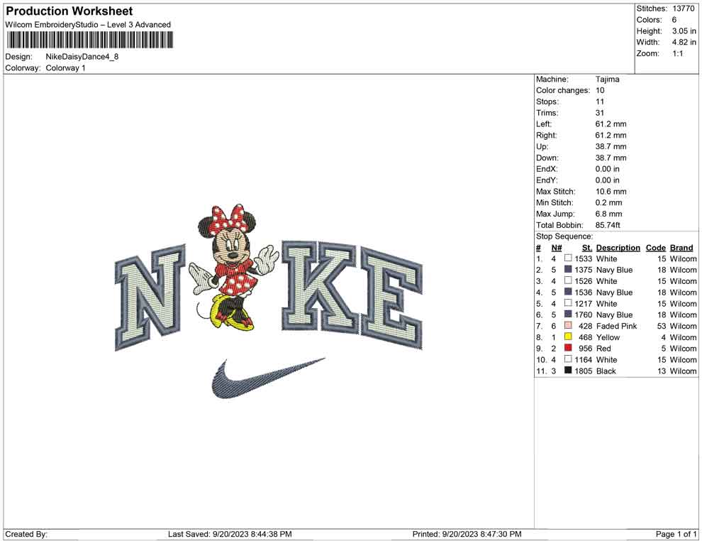 Nike Daisy Dance