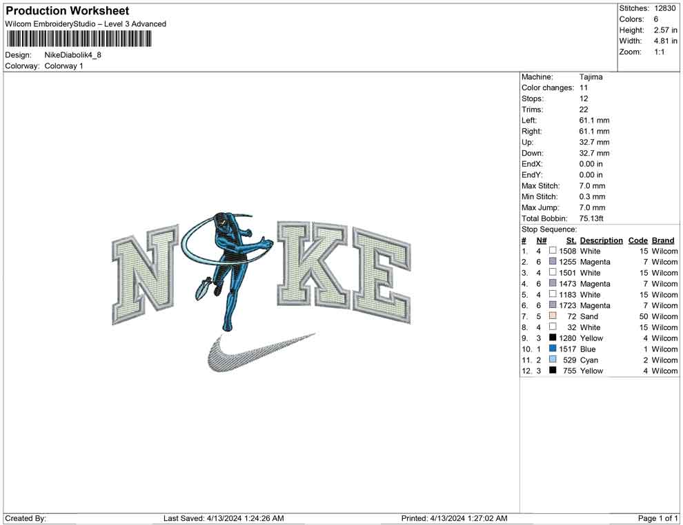 Nike Diabolik