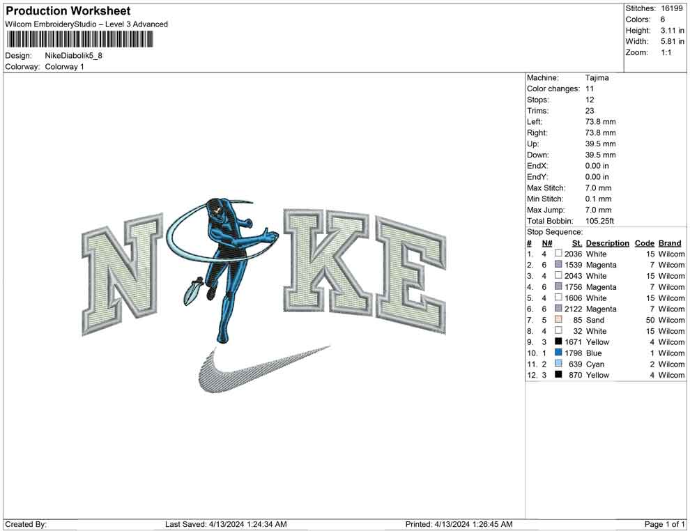 Nike Diabolik