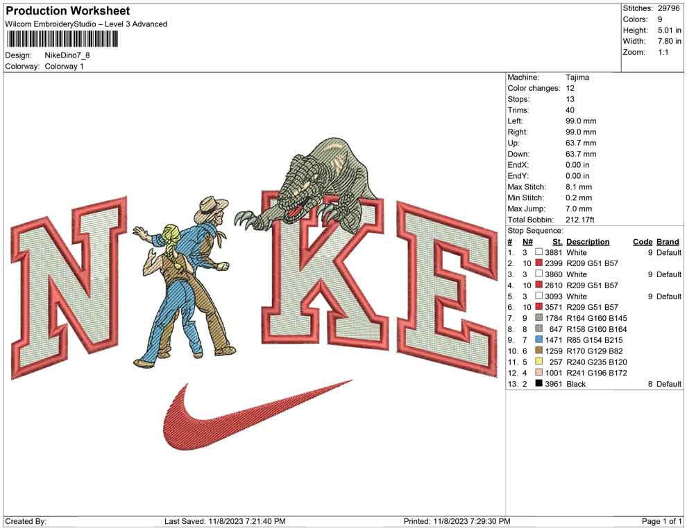 Nike Dino
