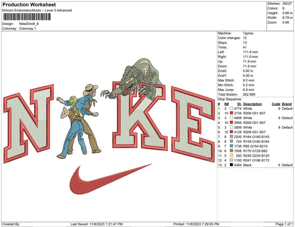 Nike Dino