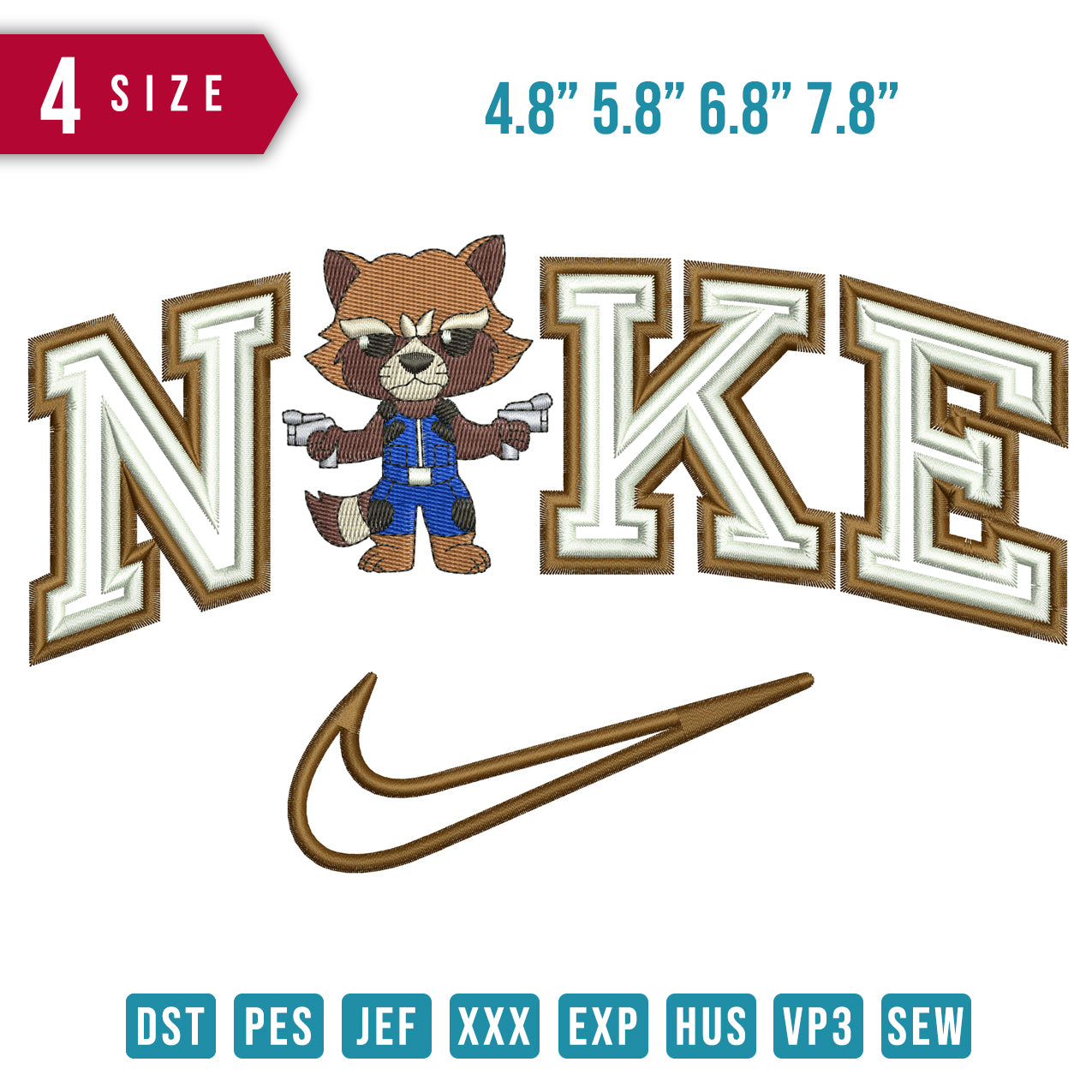Nike Double line Rocket Racoon