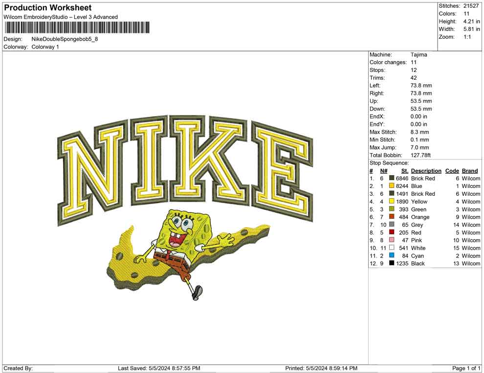 Nike Double Spongebob