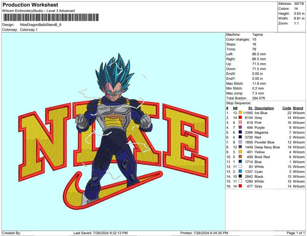 Nike Dragon Ballz Stand