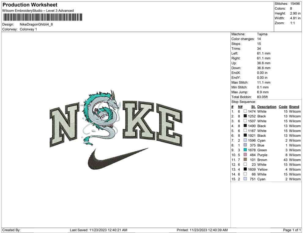 Nike Dragon Ghibli