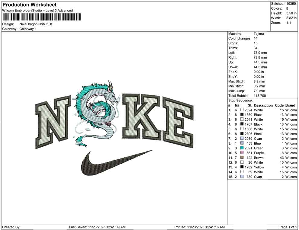 Nike Dragon Ghibli