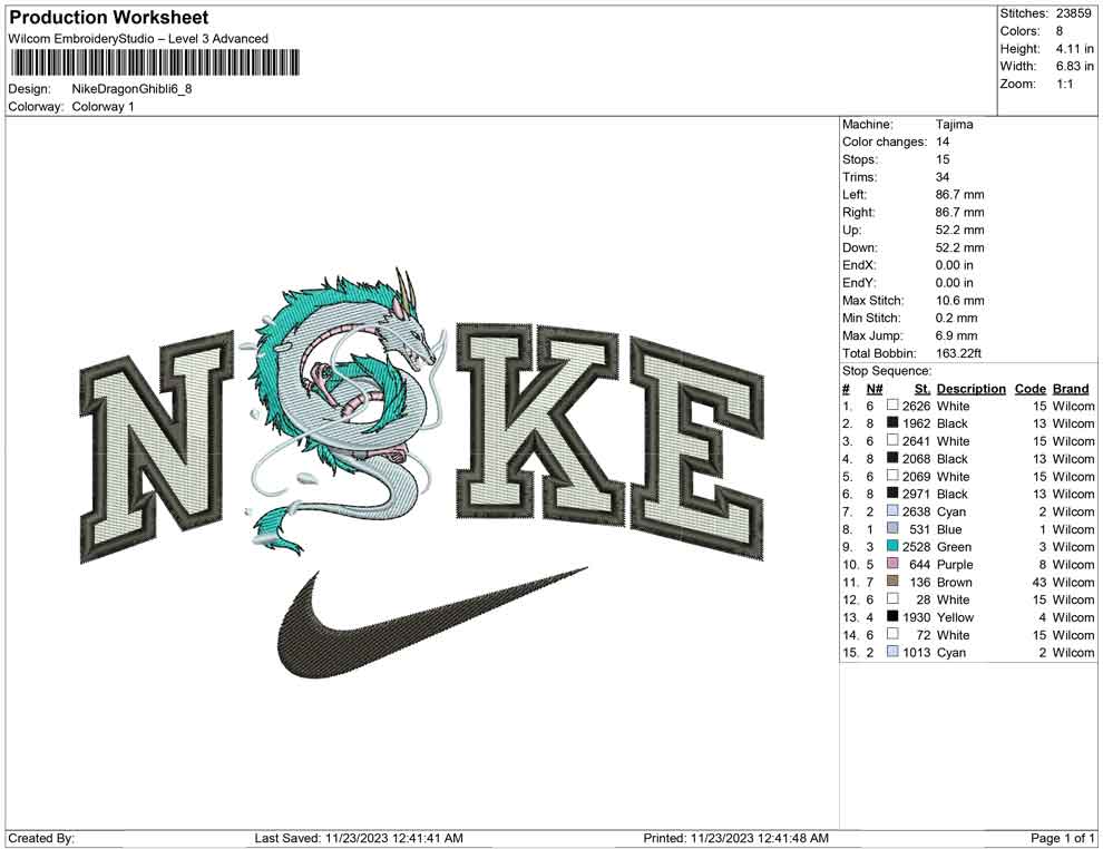 Nike Dragon Ghibli