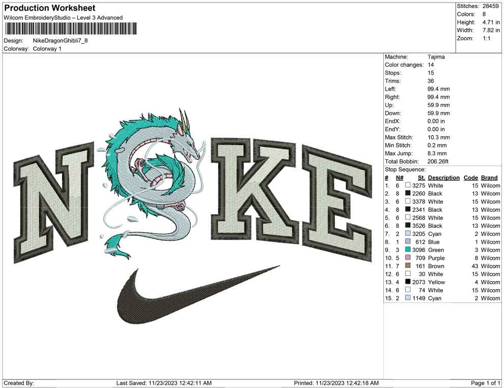 Nike Dragon Ghibli