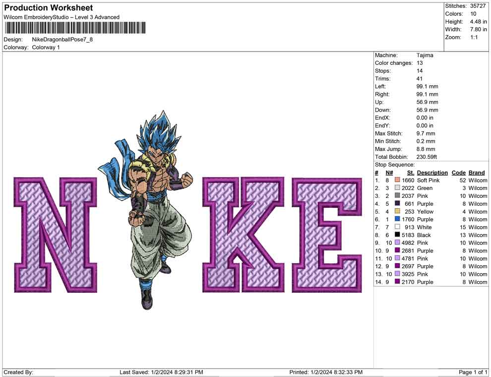 Nike DragonBallz pose