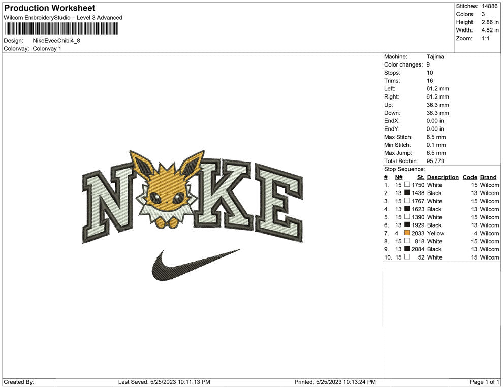 Nike Evee Chibi